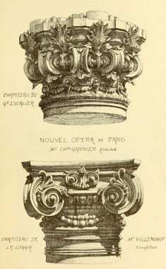 Capital designs for Garnier’s Opera House, Paris